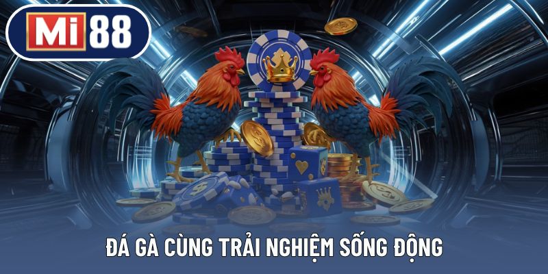 Tham gia đá gà và tận hưởng trải nghiệm giải trí chân thật